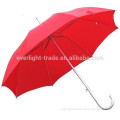 190T polyester plastic handle umbrellas